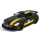 ماکت فلزی ماشین بنز GT63 مقیاس 1.24  موزیکال چراغدار - Image 5